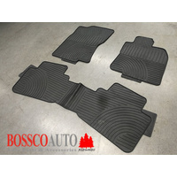 All Weather Rubber Floor Mats suitable for Nissan X-Trail 2014-2020 - CLEARANCE RUNOUT