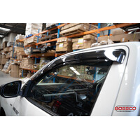 Tinted Weathershields suitable for Toyota Hilux Single Cab 2015-2022
