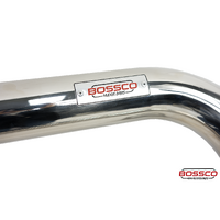 Low Chrome Stainless Steel Nudge Bar with Stone Guard / Bash Plate Suitable For Holden Trailblazer/Colorado 7 2016-2020