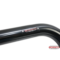 Black Steel Nudge Bar suitable for Toyota Landcruiser 200 Series 2008-2021