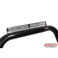 BLACK Nudge Bar suitable for Mazda BT-50 2012-2020 w/ 20" Modular Single Row LED Light Bar