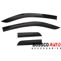 Tinted Weathershields suitable for Toyota Hilux Extra Cab 2015-2022