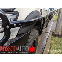 Heavy Duty Black Side Steps With Brush Bars Suitable For Mazda BT-50 2005-2011