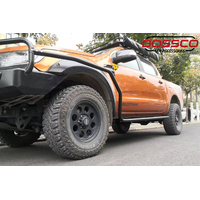 Heavy Duty Black Side Steps With Brush Bars Suitable For Ford Ranger PX 2012-2022