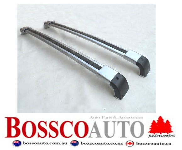 ROOF RACKS SILVER suitable for NISSAN X-TRAIL T31 2007-2013