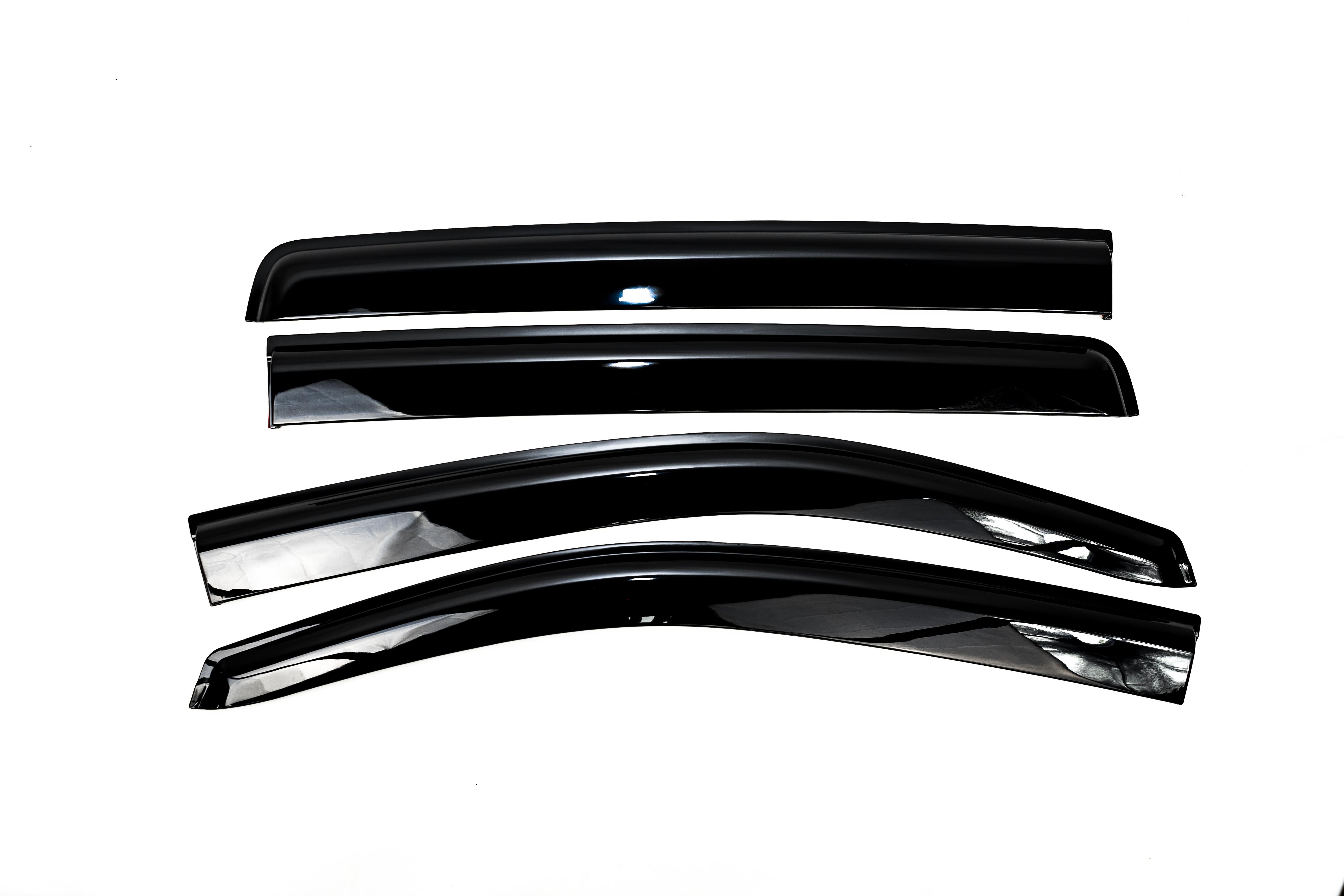 Weather shields suitable for Mazda BT-50 (Extended or Single Cab) 2012-2020