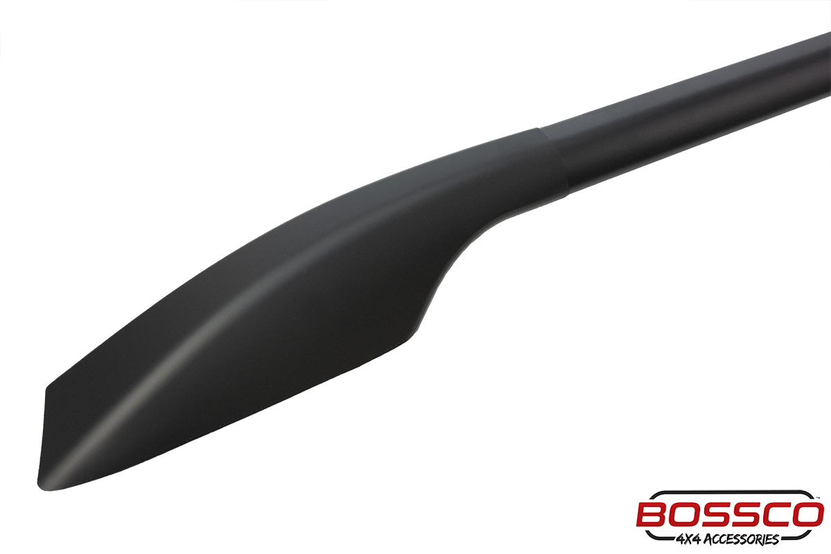 Black ROOF RAILS Suitable for Toyota Landcruiser 200 Series 2008-2021