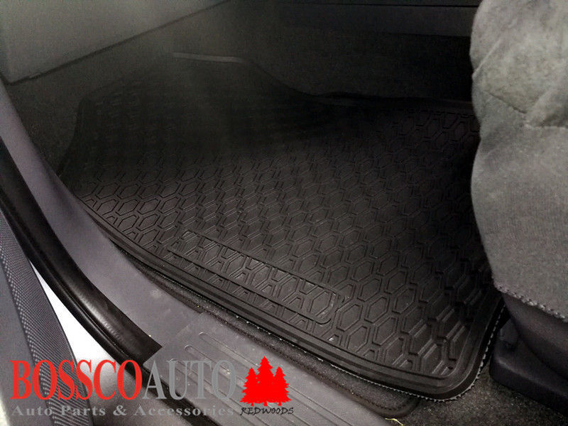 All Weather Rubber Floor Mats suitable for Ford Everest 2015-2022