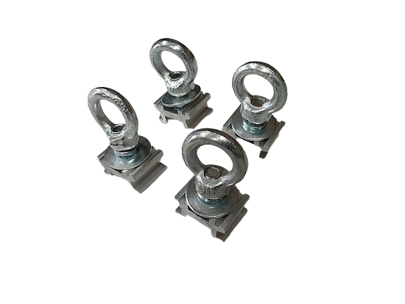 Set of 4 Eye Bolts for Heavy Duty Roof Racks