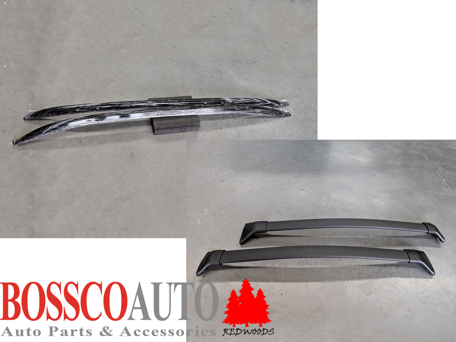 Black Roof Rails and Roof Cross Racks Suitable For Mazda CX-3 2015-2020 - INSTALL ONLY