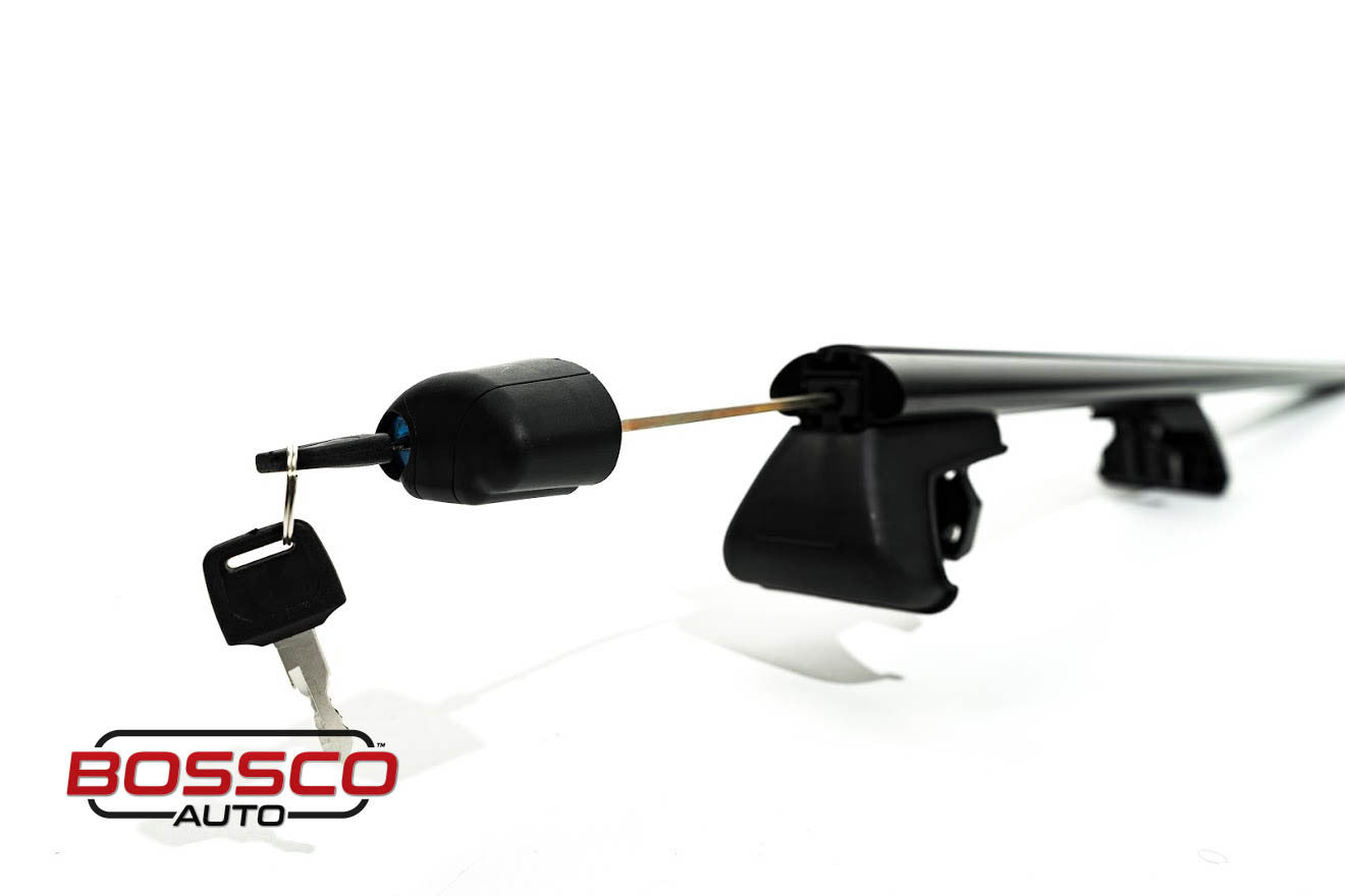 Black Roof Rails & Black Cross Racks Suitable For Mitsubishi Triton MQ 2015-2019