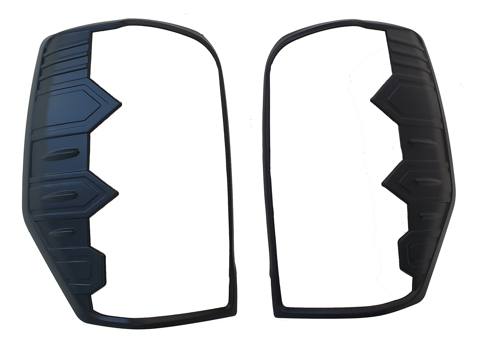 Rear Black Tail Light Taillight Light Trim Covers Suitable For Mitsubishi Triton MR 2019-2023