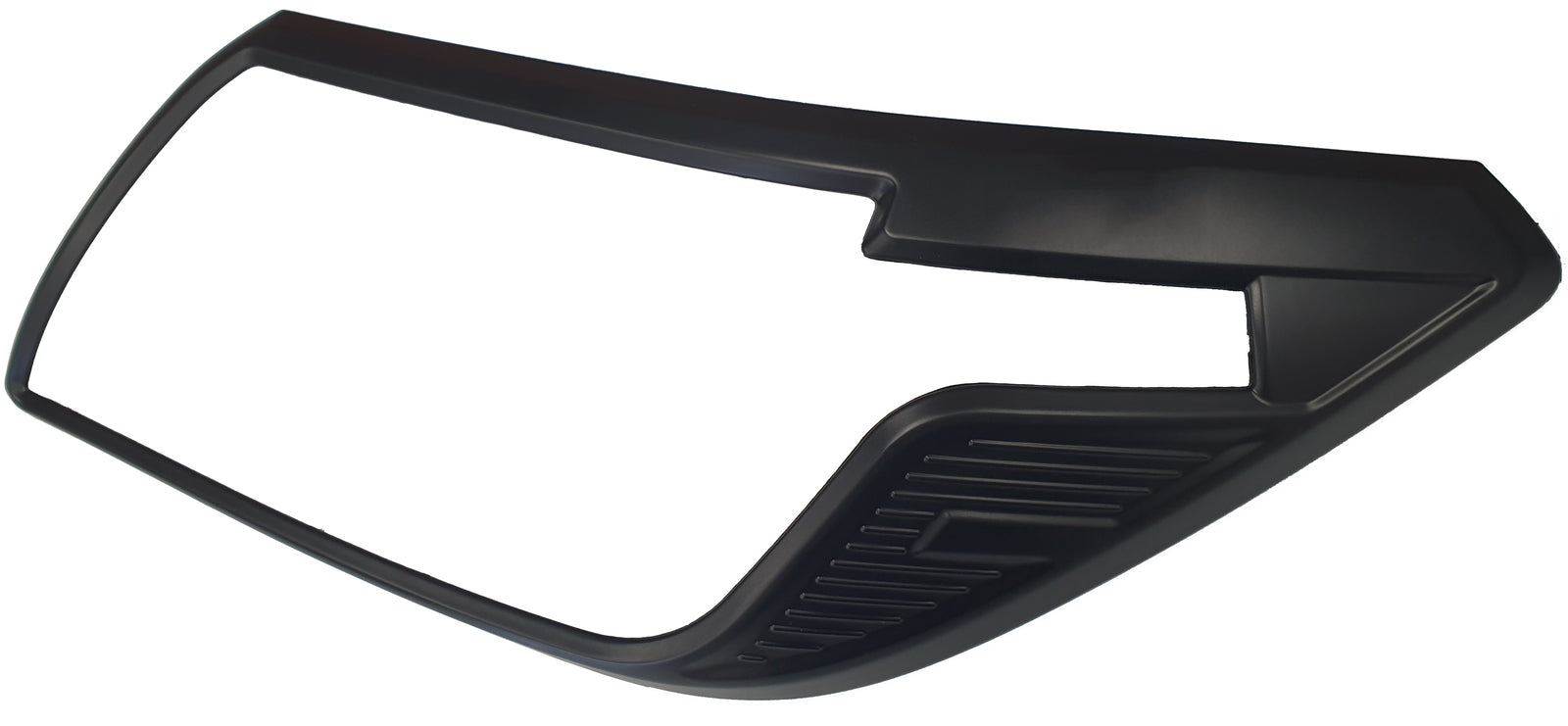 Front Black Headlight Head Light Trim Covers Suitable For Nissan Navara NP300 2015-2020