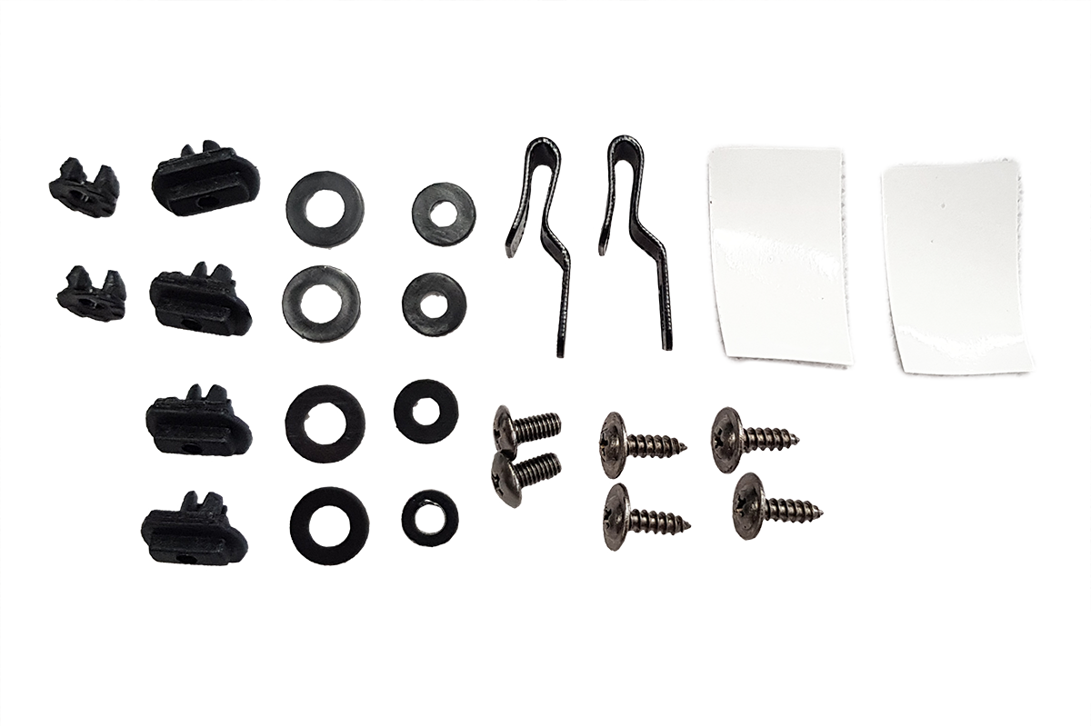 Fitting Kit for Tinted Bonnet Protector suitable for Toyota Hilux 2005-2011