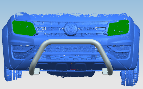 Bulldog Nudge Bar BRACKET Suitable For Volkswagen Amarok 2010-2019 (Suits Front parking Sensors)