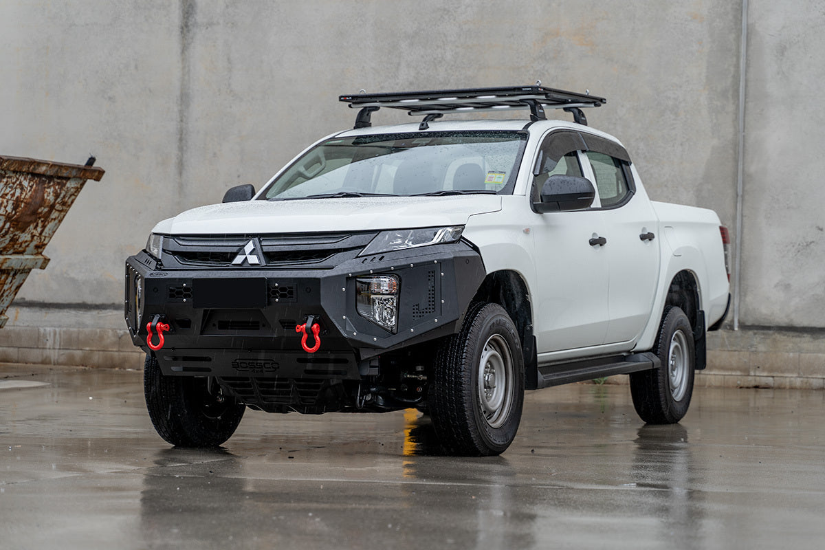 MONSTER No Loop Full Bumper Replacement Bullbar Suitable For Mitsubishi Triton 19-23 UPDATED