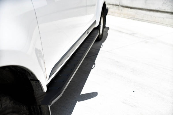 Raptor Steel Side Steps Suitable For Izuzu Dmax Extra Cab 2012-2019