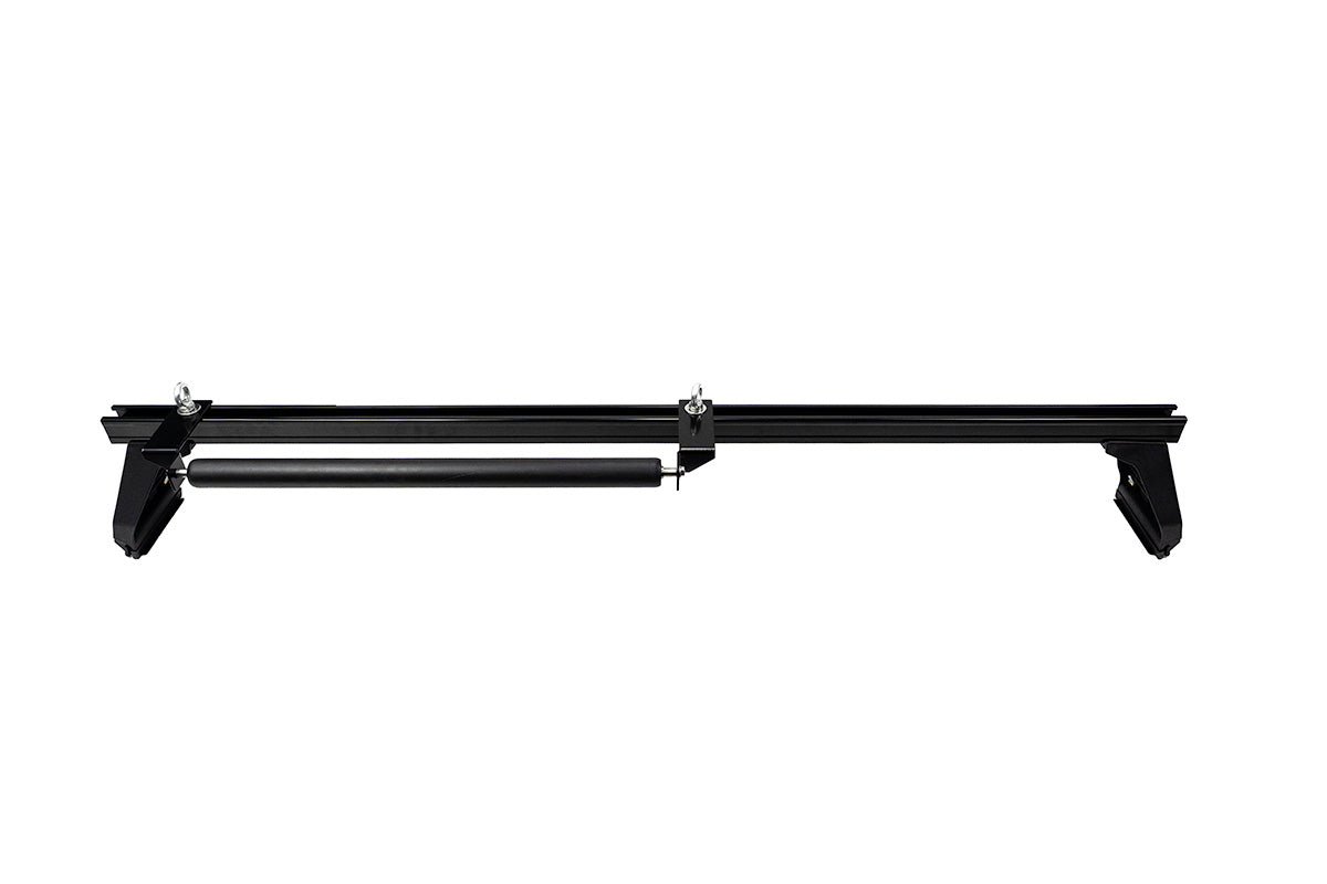 Heavy Duty Roof Rack Black Ladder Roller Bar - 600mm