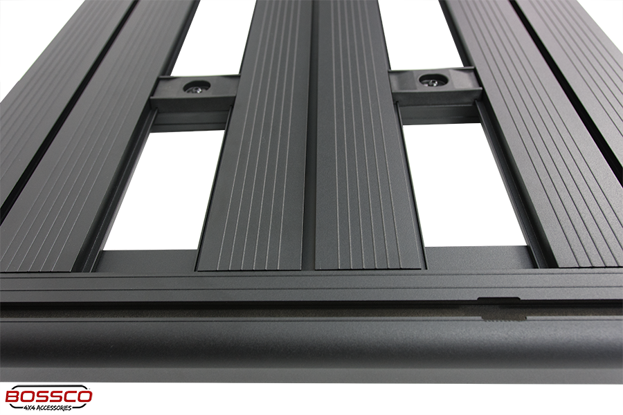 Aluminium Roof Tradesman Platform Basket Tray w/ Side Rails 1350x1250mm