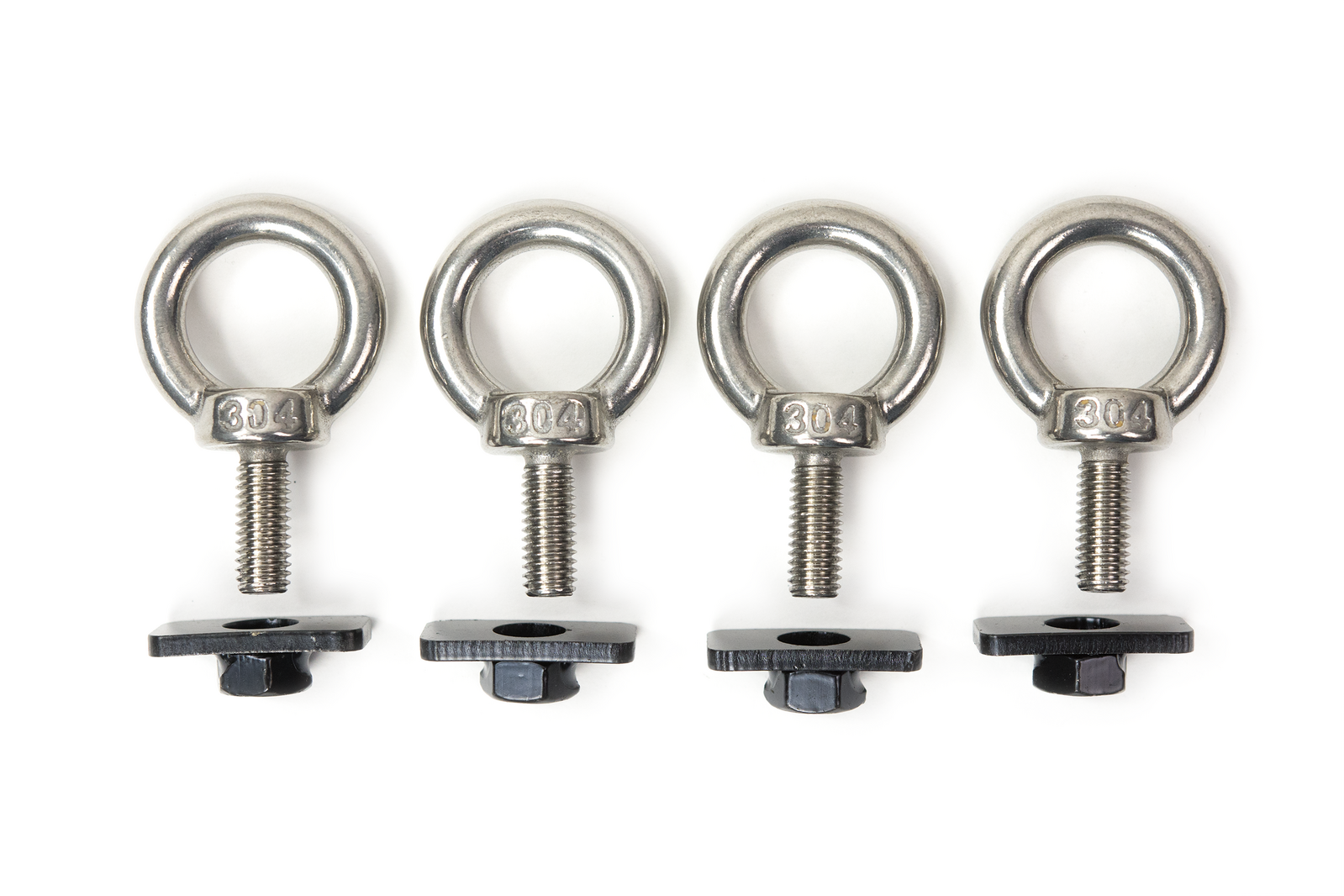 Eye bolt Tie Down Points Suitable For Aluminium Bossracks - set of 4 | For 20810 platforms