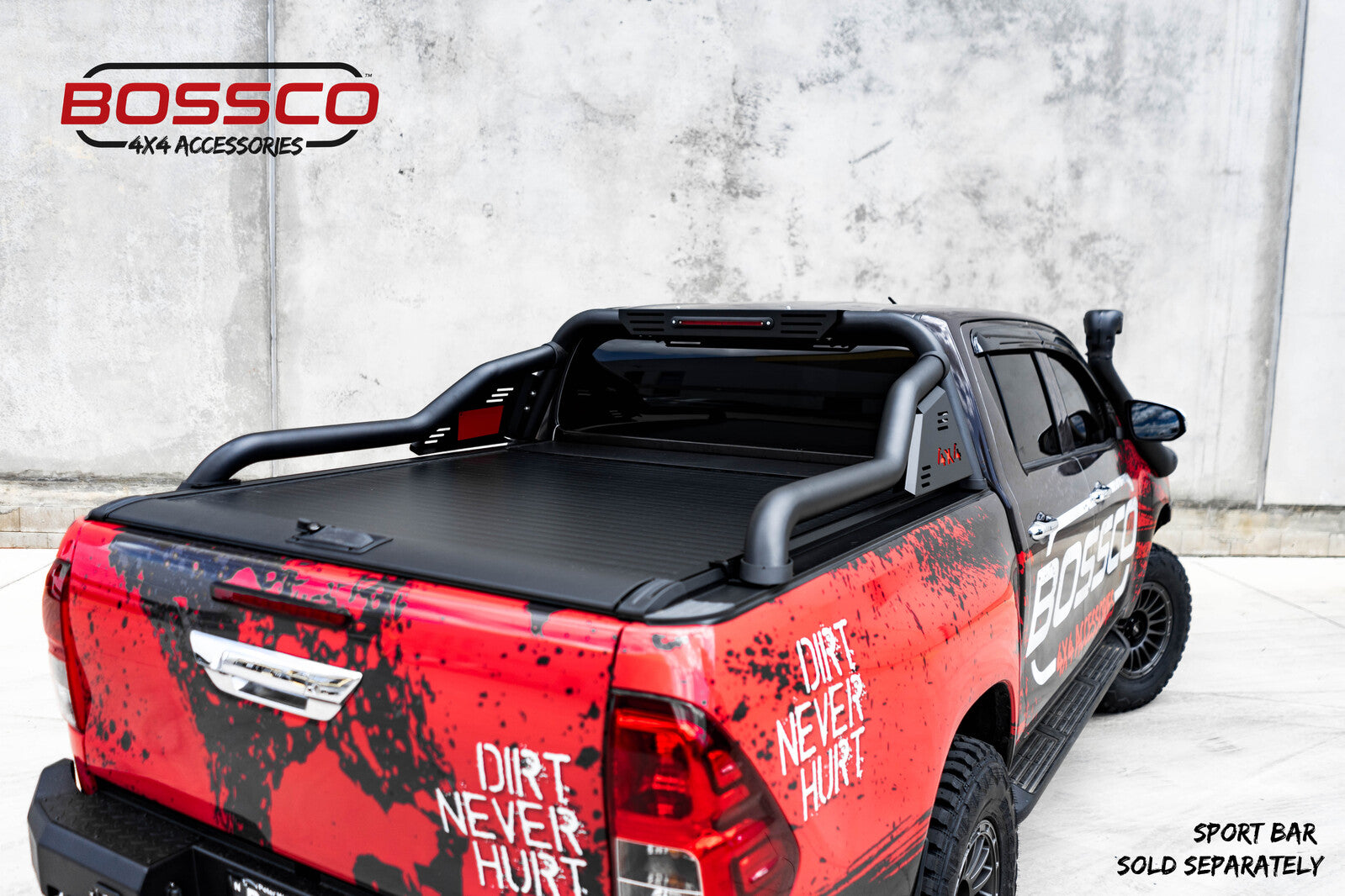 Retractable Roller Shutter Tonneau Lid With Tailgate Tail Gate Assist Kit For Toyota Hilux 2015-2021