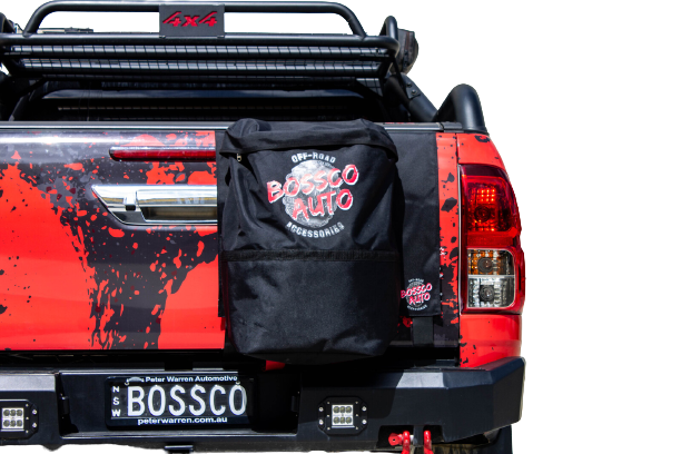 Bossco Auto Dirty Gear Sack With Ute Tailgate Protection Mat