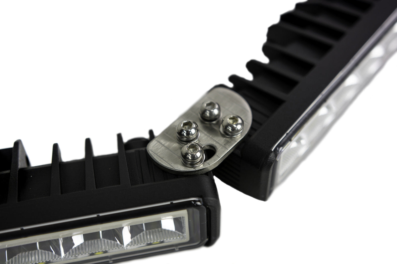 Modular 10" Single Row LED Light Bar w/ Wiring Harness | 4200 Lumens Each | Fitted with Osram LEDs