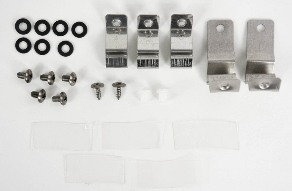 Fitting Kit for Tinted Bonnet Protector suitable for Toyota Kluger 2007-2010