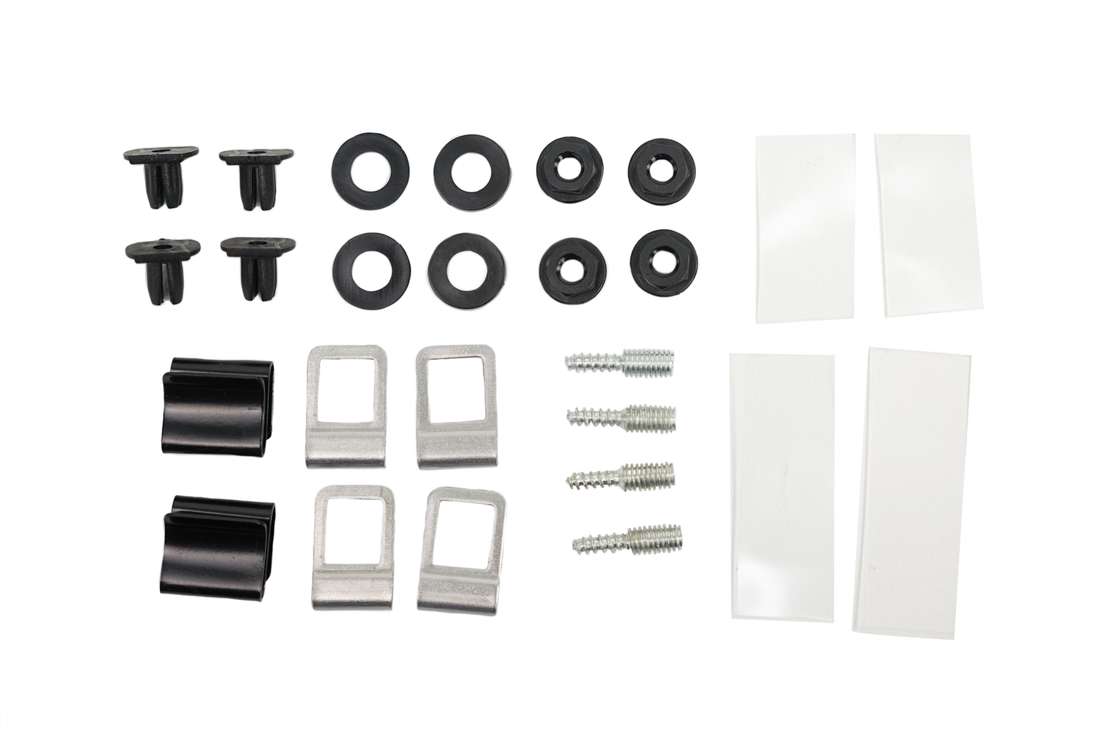 Fitting Kit for Tinted Bonnet Protector suitable for Toyota Hilux 2020-2021 - Updated Fit