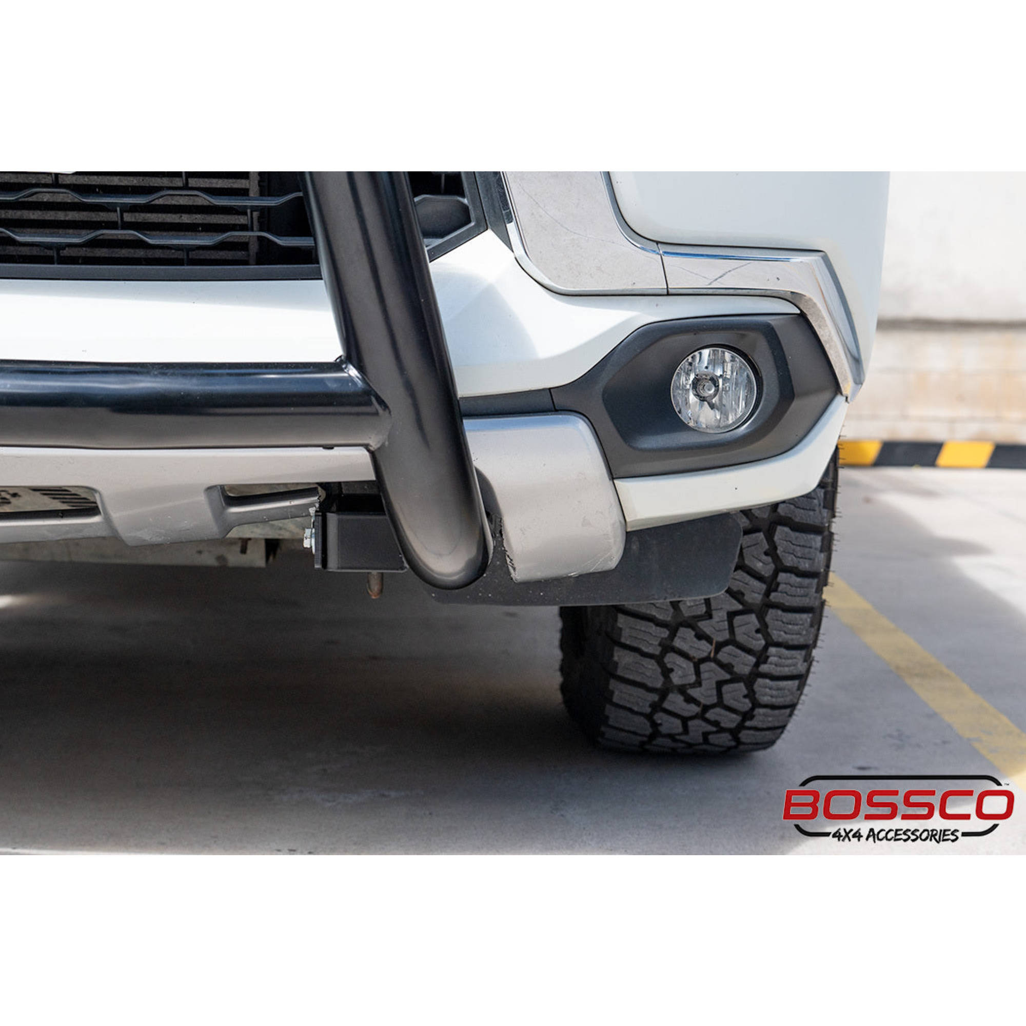Black Nudge Bar suitable for Mitsubishi Pajero Sport QE Series 2016-2019