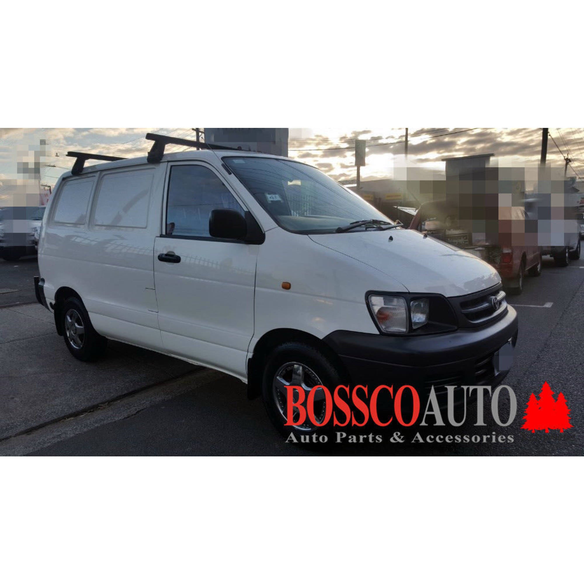 Black ROOF RACKS suitable for Toyota Townace 1992-2007 / Spacia 1992 – 2003