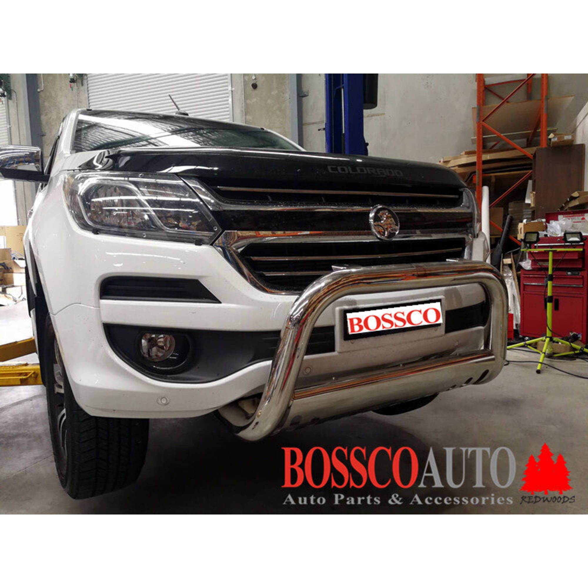 Nudge Bar with Skid Plate suitable for Holden Trailblazer 2016-2020