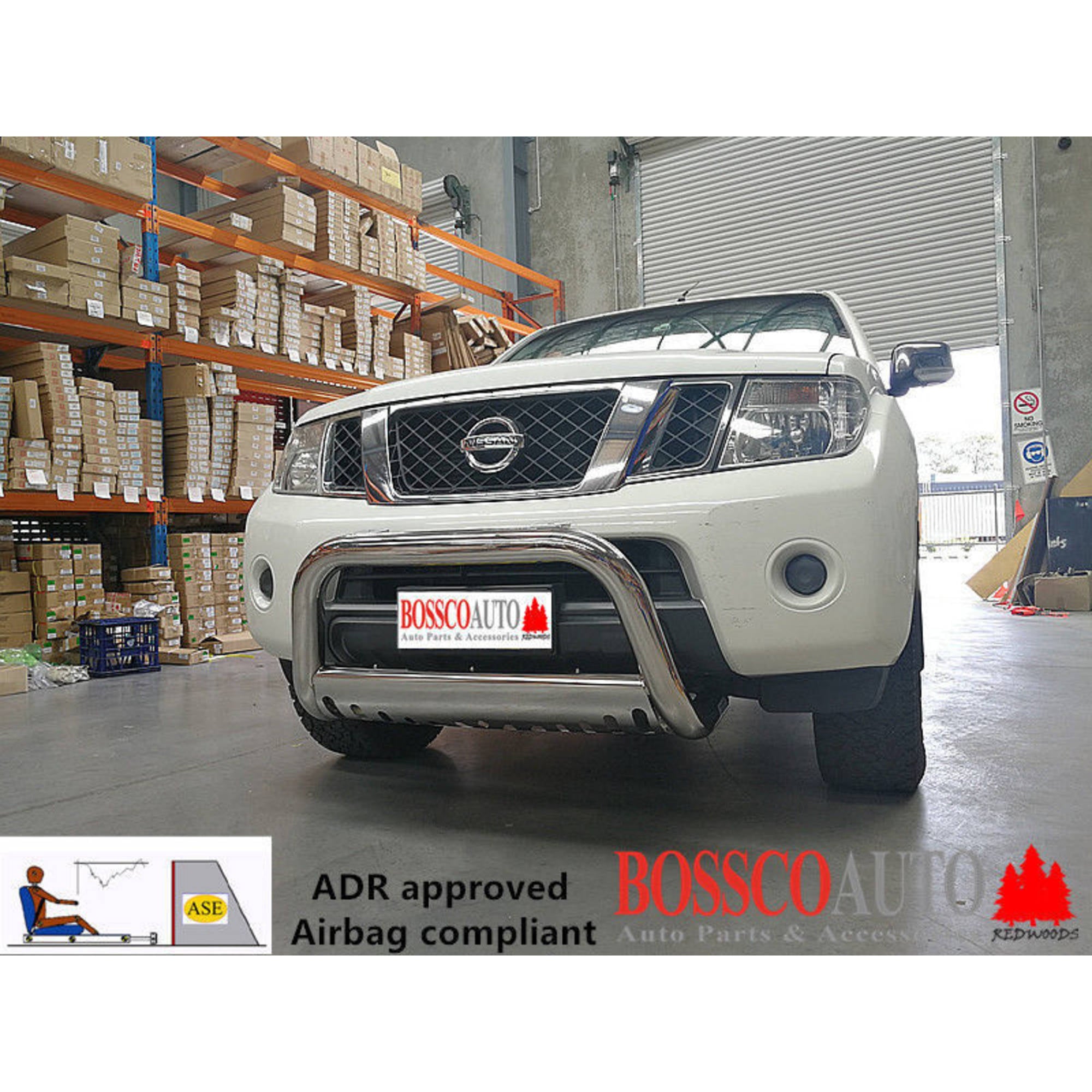 Nudge Bar Suitable for Navara D40 2005-2014 / Pathfinder 2005-2012