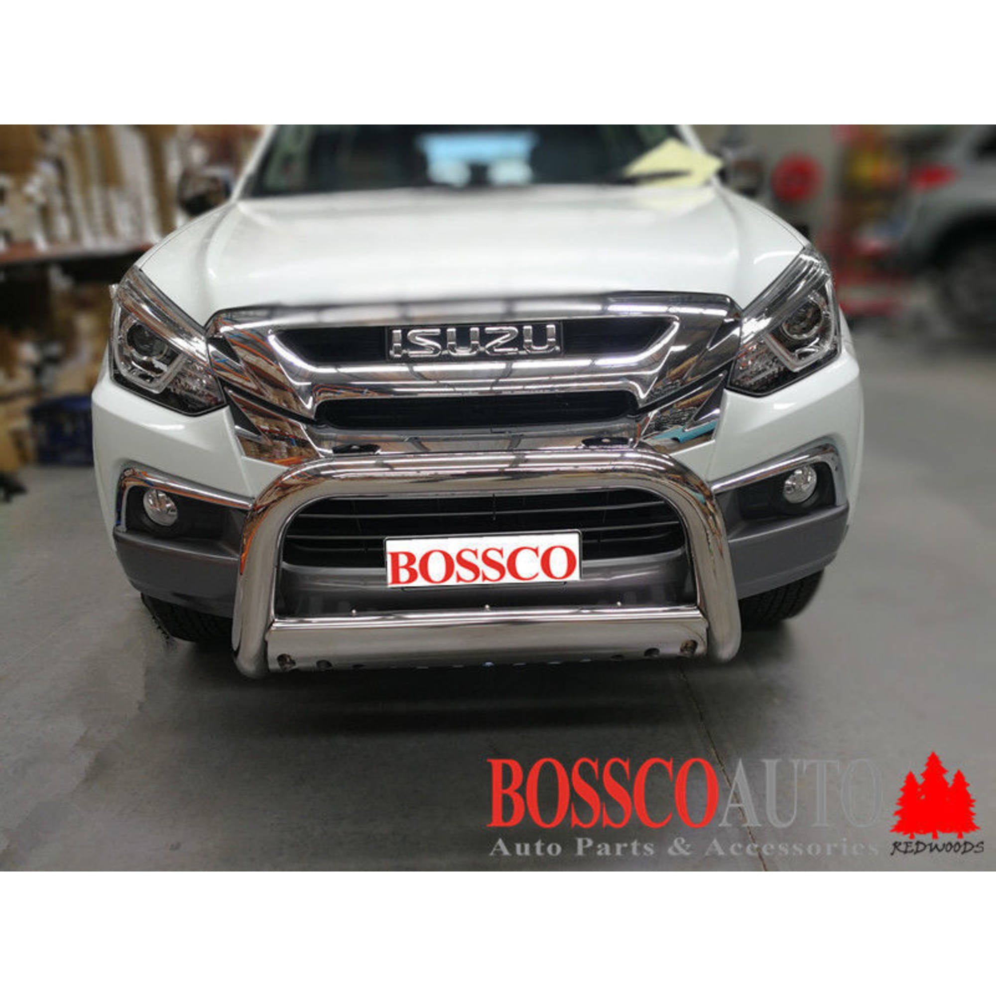 Nudge Bar with Skid Plate suitable for Isuzu D-MAX / MU-X 2012-2018