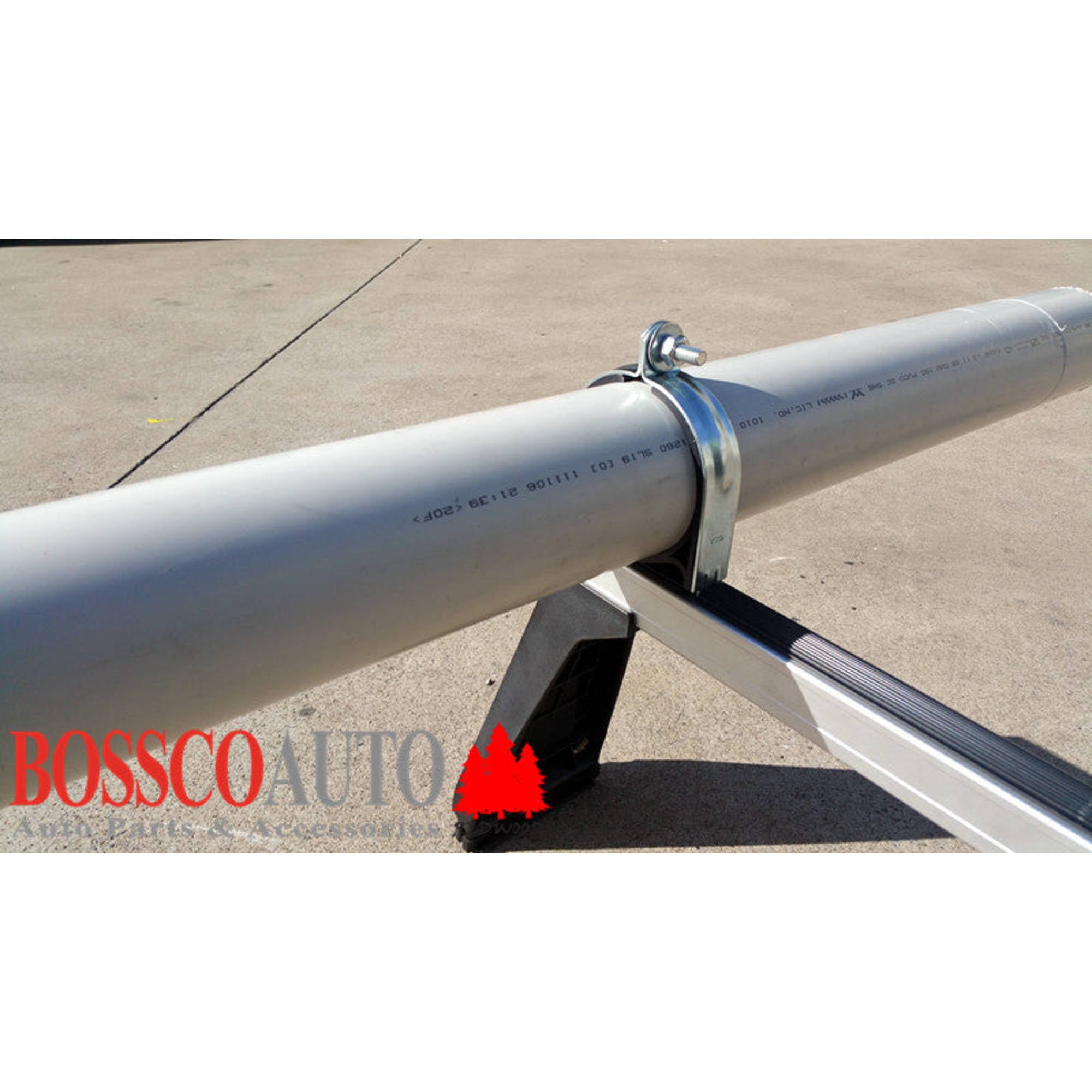 150mm Conduit / bazooka pipe clamps - set of 2