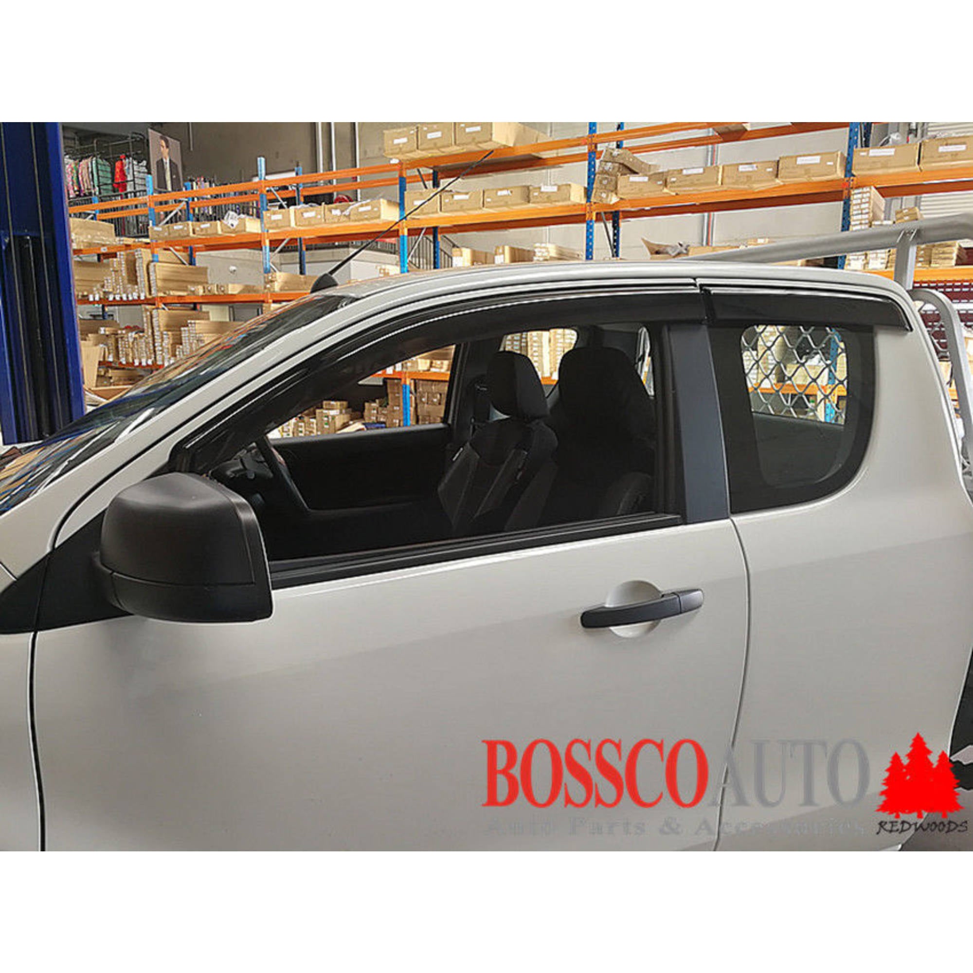 Weathershields suitable for Ford Ranger / Mazda BT-50 (Extended / Single Cab) 2012-2020
