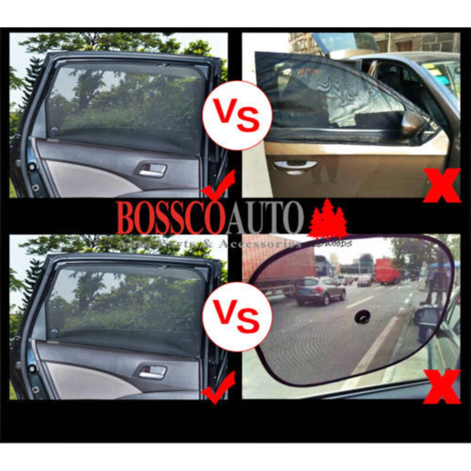 Magnetic Window Sun Shades suitable for Jeep Compass 2008-2017 - Runout Sale
