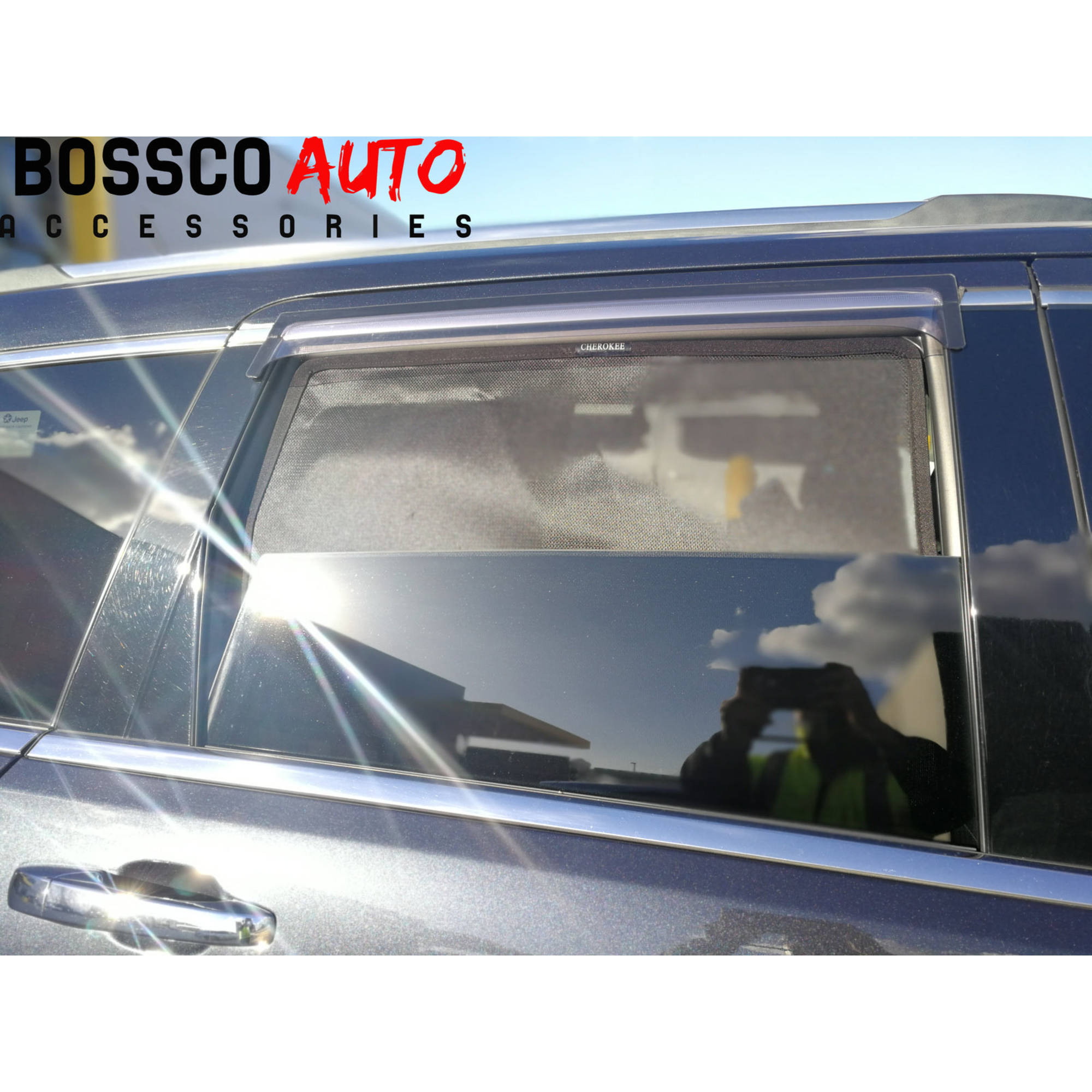 Magnetic Sun Shades suitable for Jeep Grand Cherokee 2010-2025