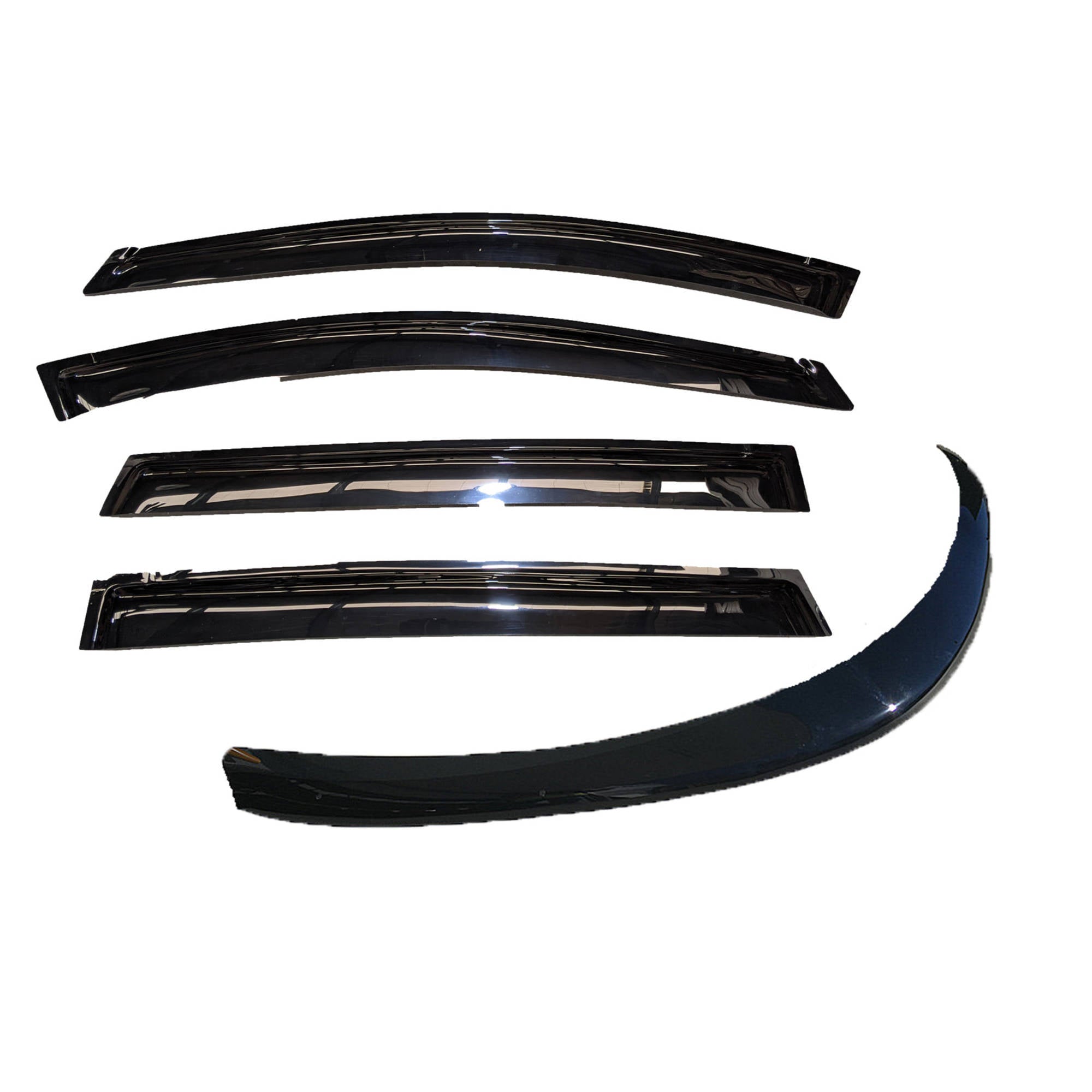 Weathershields Window Visors and Bonnet Protector Suitable for Ford Ranger MKII