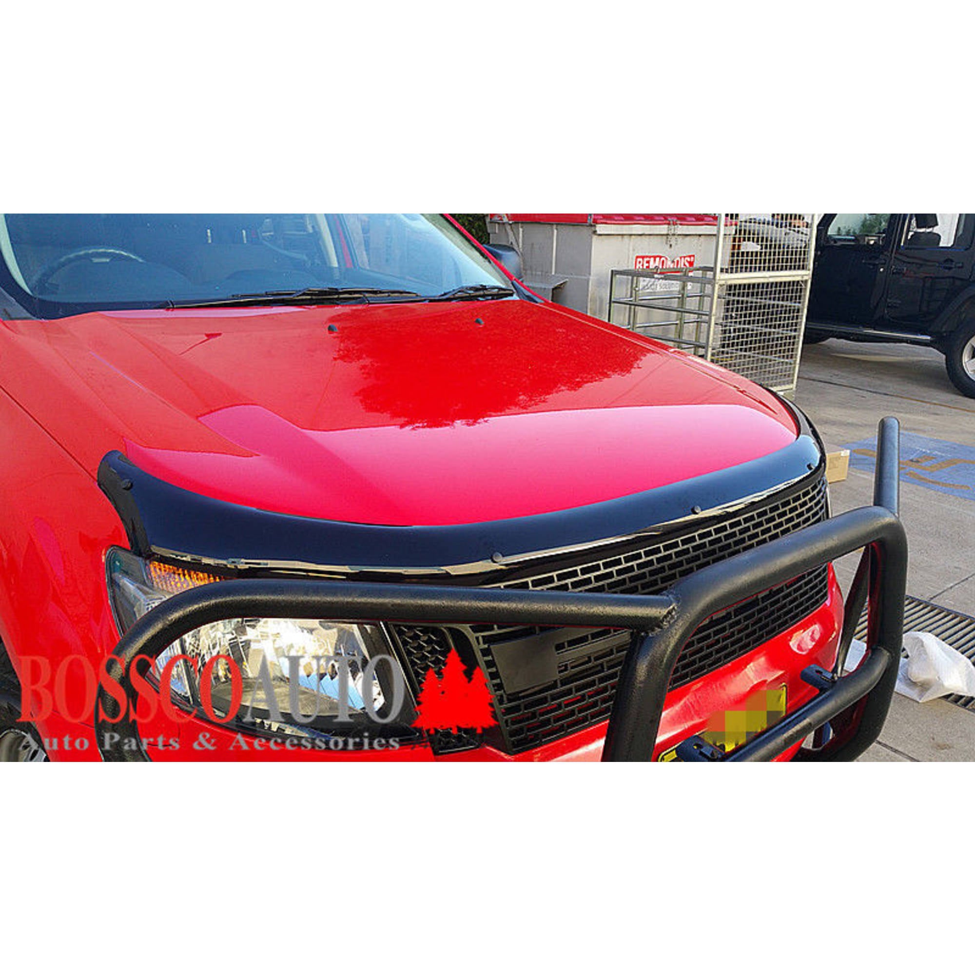Weathershields Window Visors and Bonnet Protector Suitable for Ford Ranger 2012-2015
