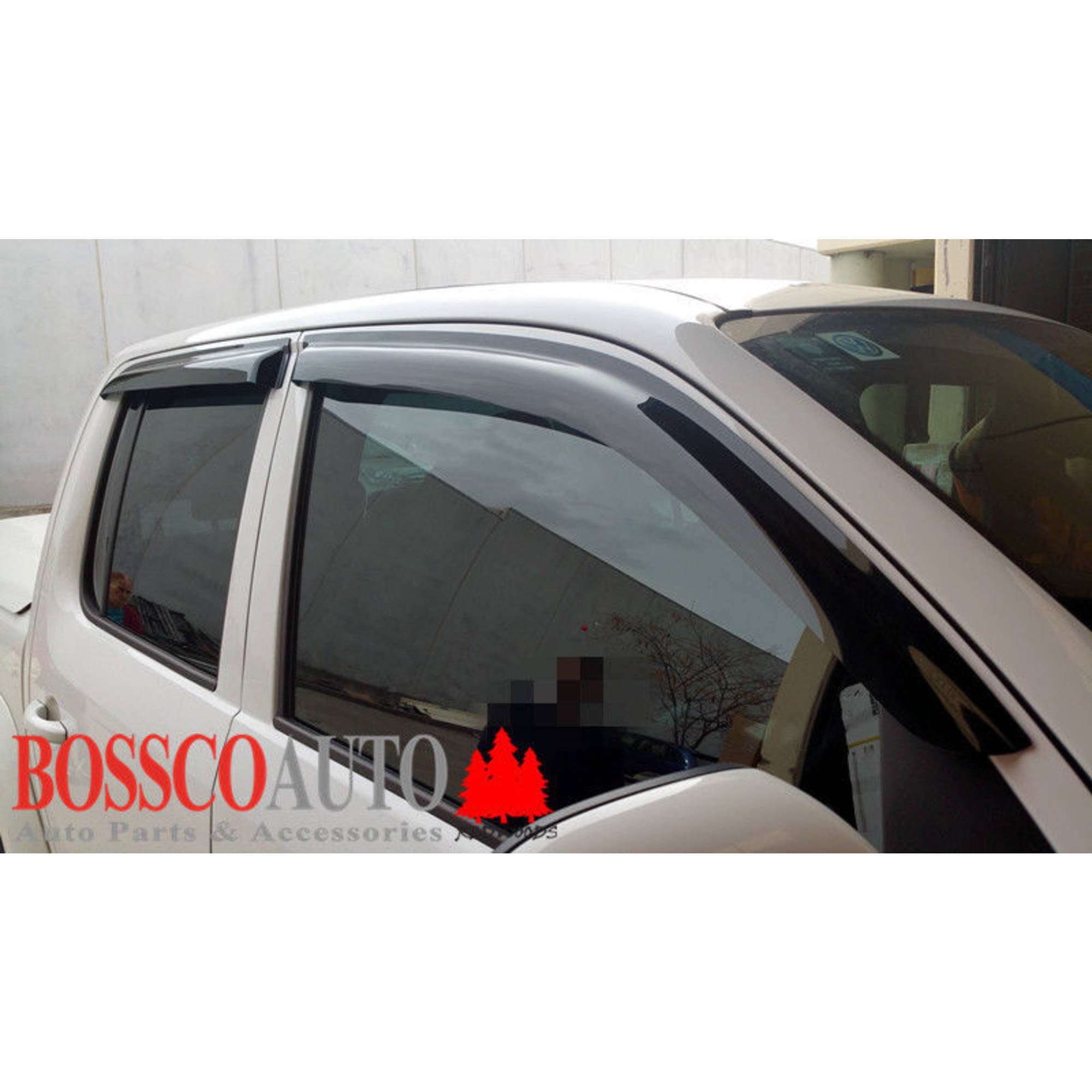 Weathershields and Bonnet Protector Suitable For Volkswagen Amarok 2H 2009-2022