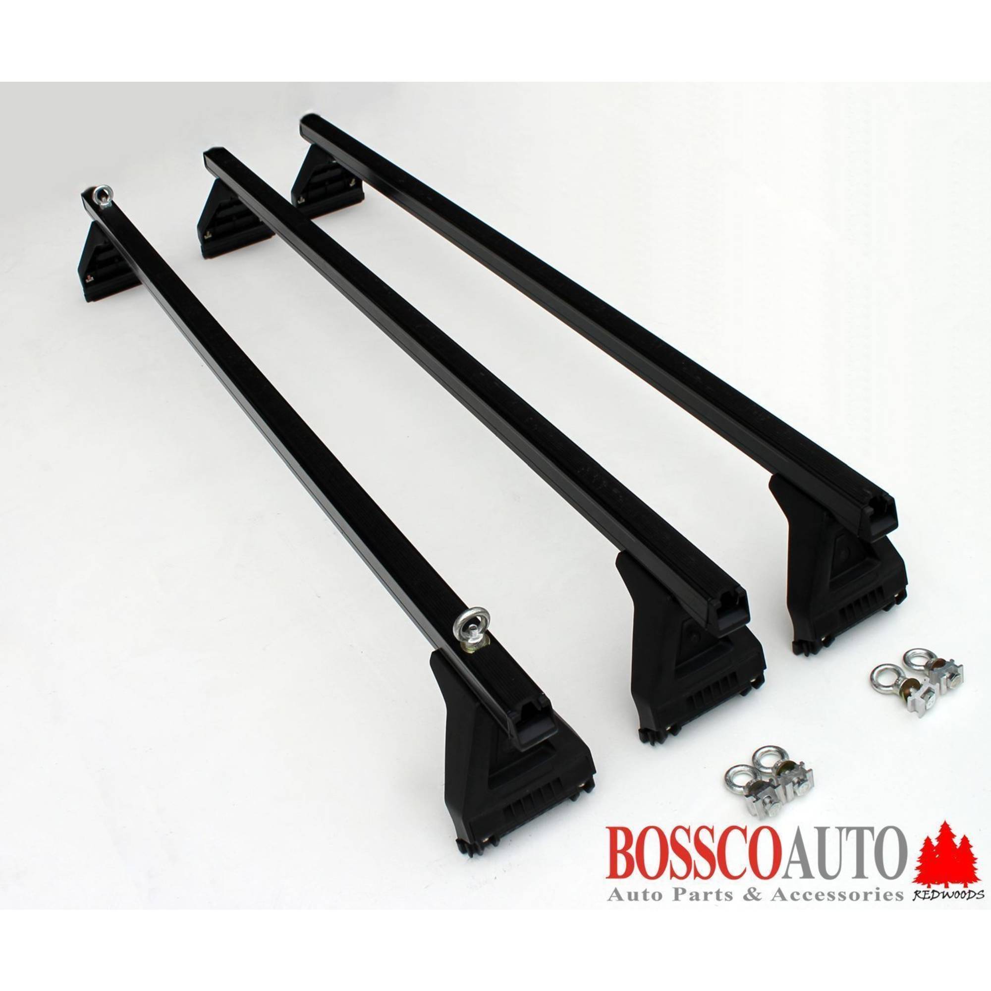 BLACK ROOF RACKS for Mitsubishi Express ASX (Low Roof)