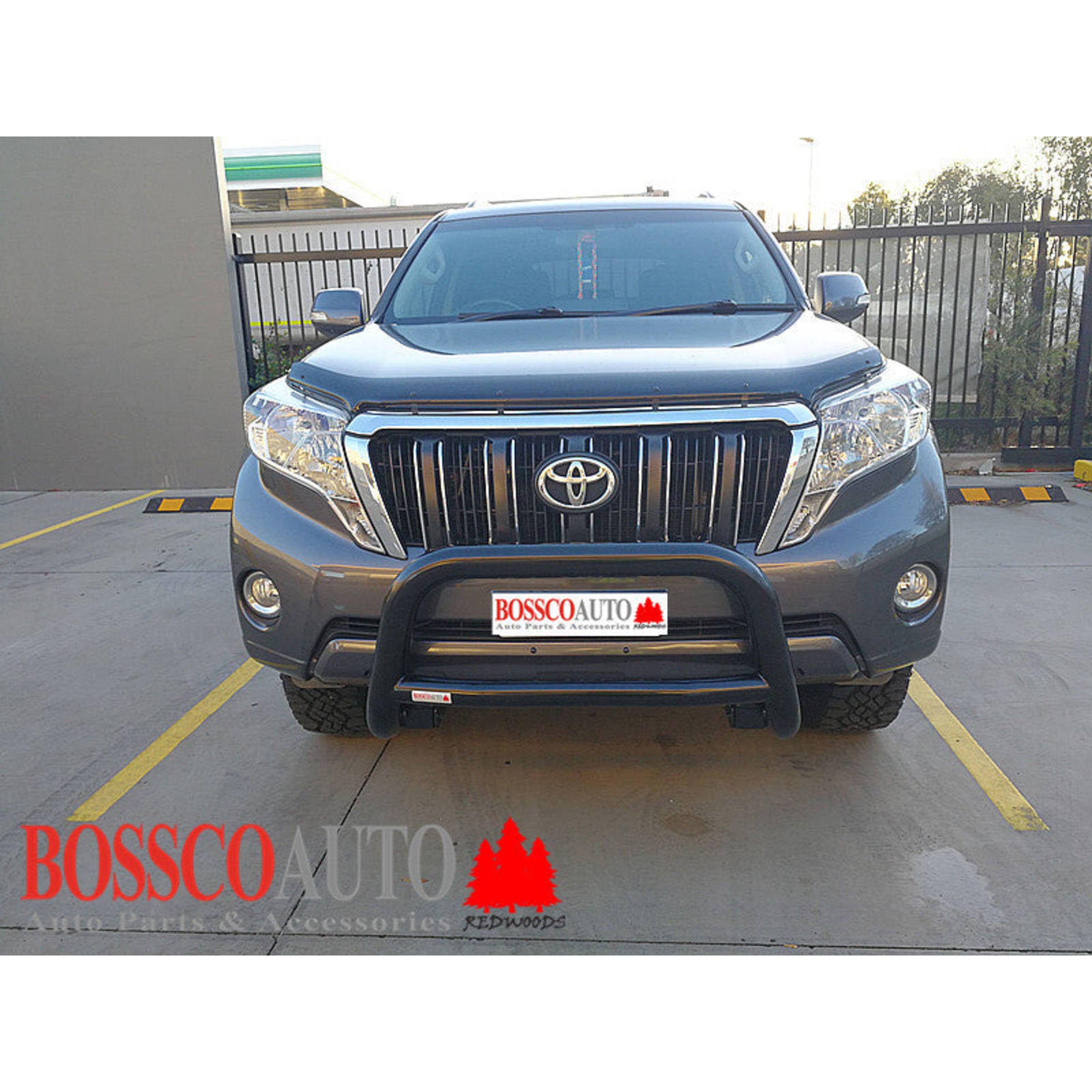 Black Nudge Bar Suitable for Toyota Prado 150s Series 2010-2023