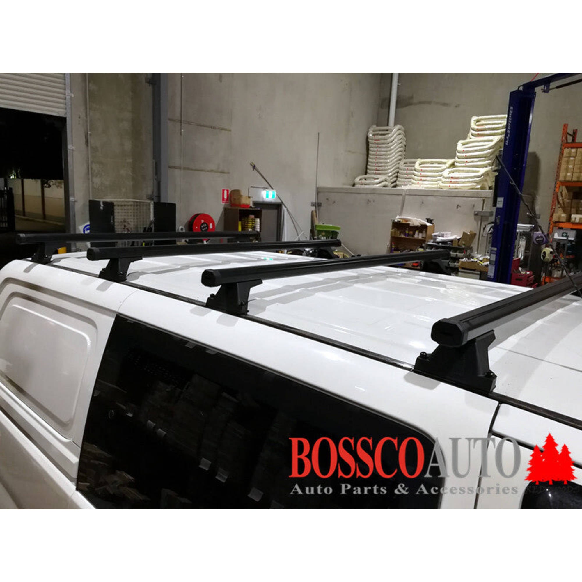 Black Heavy Duty Roof Racks suitable for Hyundai iMax 2007-2022 (4 bars)