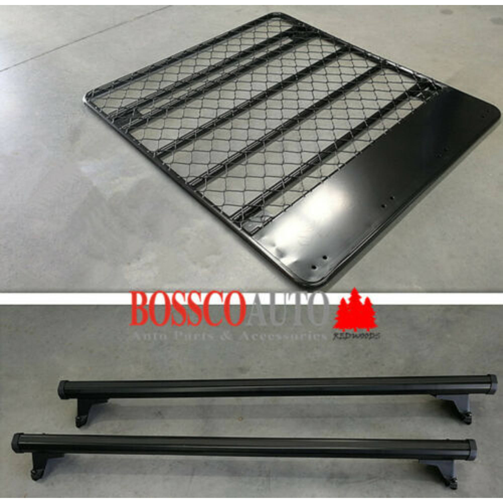 Rear Cargo Roller Tracks Racks and Baskets Suitable for Ford Ranger Wildtrak 2012-2018