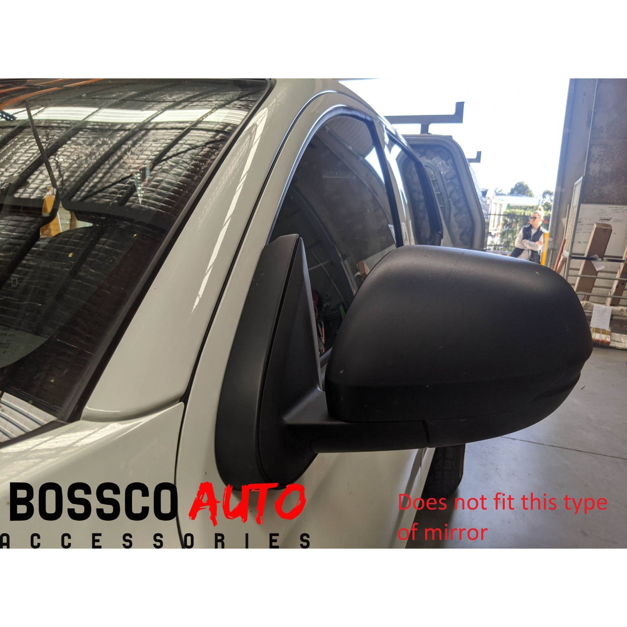 Tinted Slimline Weathershield Suitable For Mitsubishi Triton MR Series 2019-2023