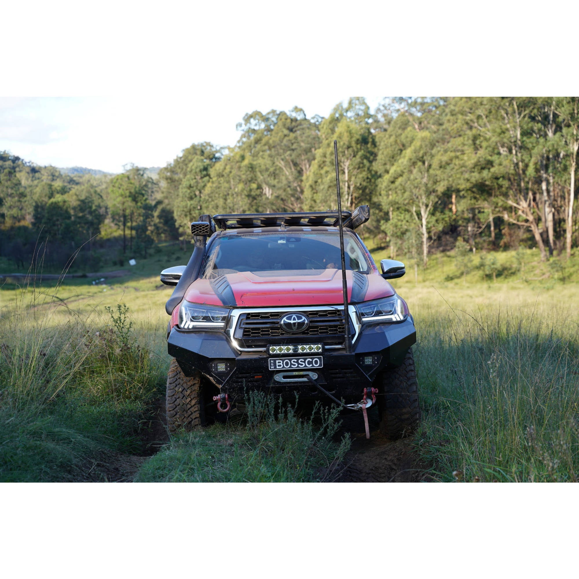Full Bumper Replacement Steel Bull Bar Bullbar Suitable For Toyota Hilux 2018-2020