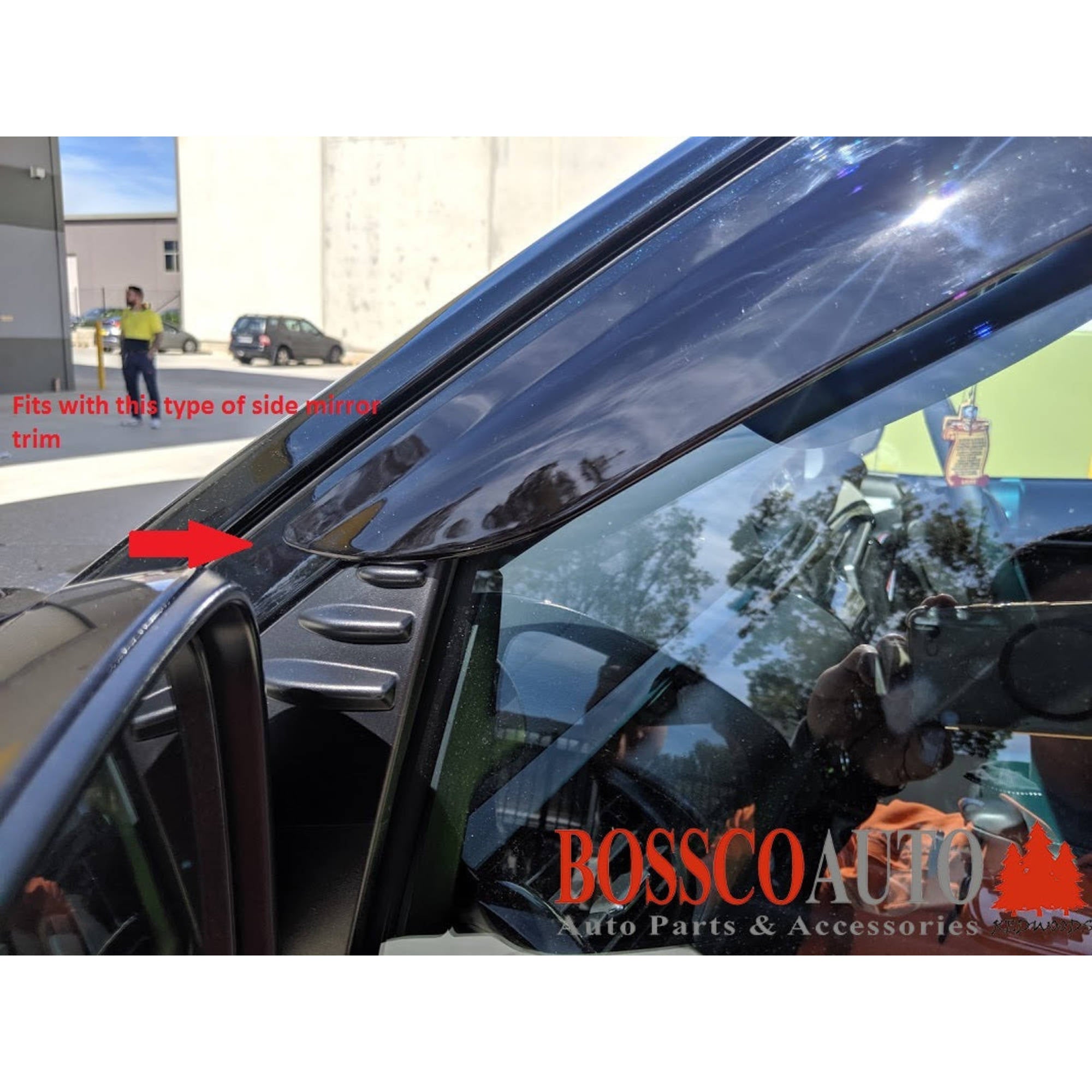 Premium Weather Shields suitable for Toyota Hilux SR5 Rogue Rugged X 2005-2024
