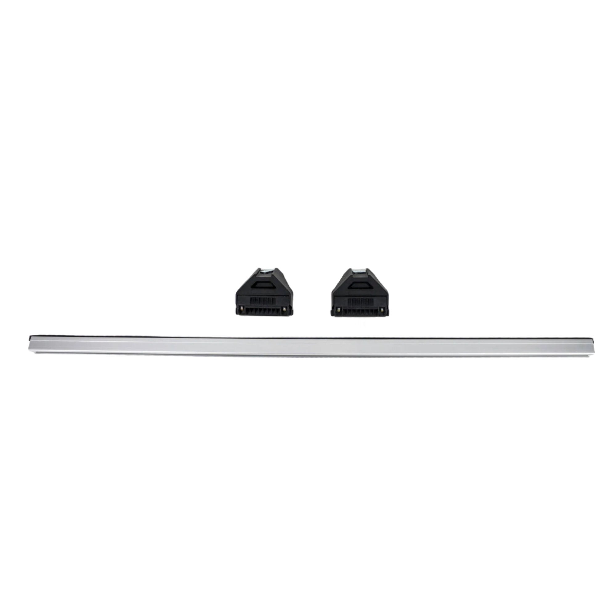 Heavy Duty Silver Low Mount Roof Racks Suitable For Nissan Patrol GU/Y61 1998-2016 (Set of 3)