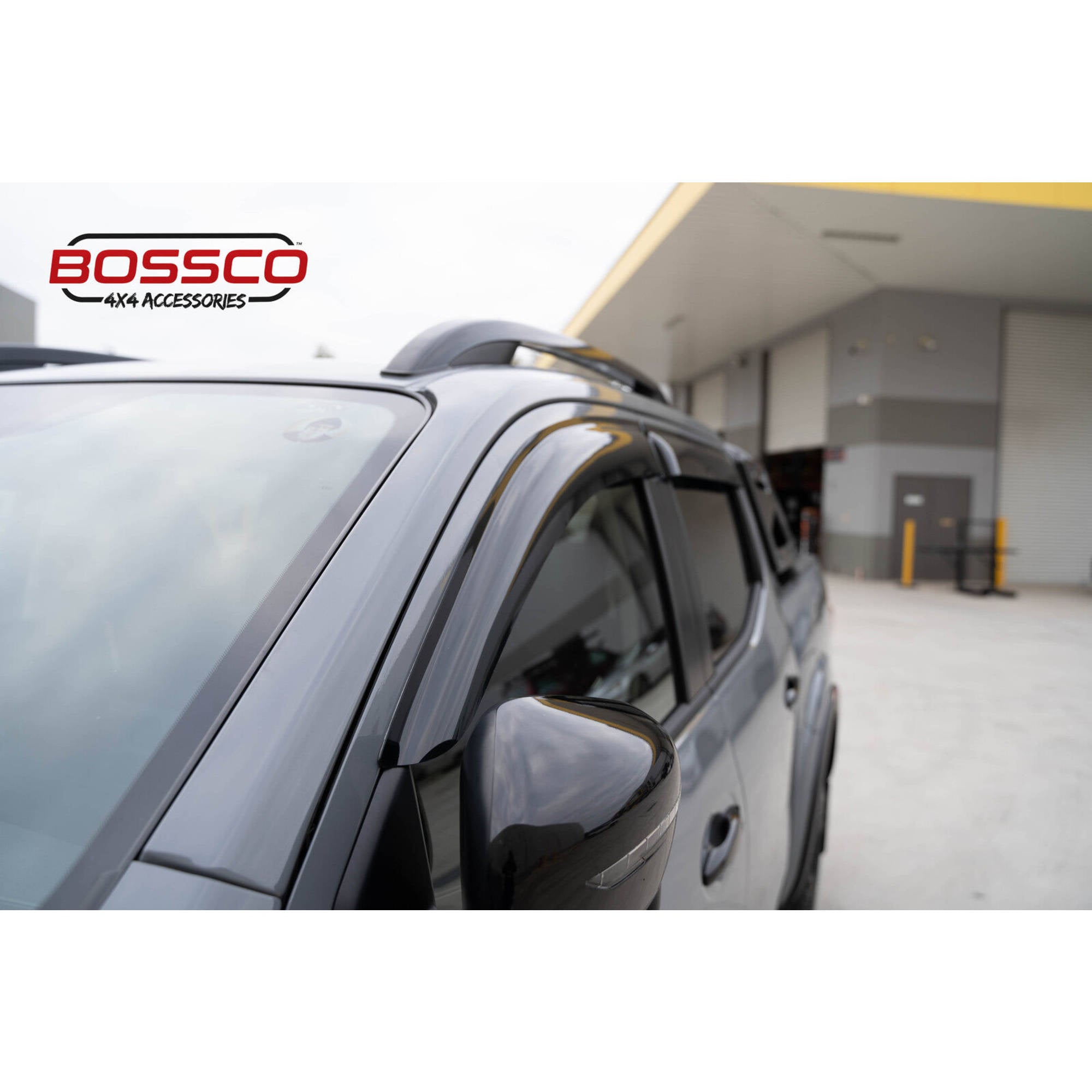 Weather shields suitable for Nissan Navara NP300/D23 2021-2024 Facelift Model